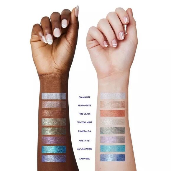 Tresluce Beauty Liquid Metallic Glitter Eyeshadow in Fire Glass- Copper - Picture 9 of 14